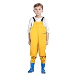 Kinder Wathose Mit Gummistiefel Kuschelig Kinderwathose Latzhose Mit...