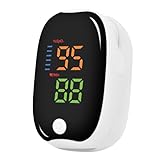 Pulsoximeter Fingerclip, SpO₂ und Pulsfrequenz Gerät für Training,...