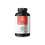 NATURE LOVE® Bio Maca Kapseln (schwarz) - 3000 mg je Tagesdosis - 180...