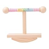 -Sitzstange - Spielzeug Als Sitzstange Für Vögel - Schaukelständer Mit...