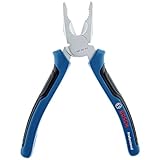 Bosch Professional 180mm Kombinationszange (Chrom-Vanadium Stahl, Gummierte...