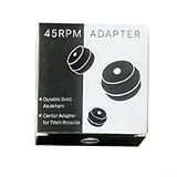 Einfach zu bedienender 17,8 cm Vinyl-Schallplatten-Adapter,...