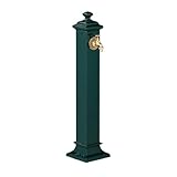 Relaxdays Standbrunnen Antik, mit Wasserhahn, HBT 86x19x23 cm,...
