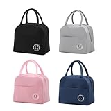 4er Set Kühltasche Klappbare, Kühlung zum Einkaufen Isoliertasche...