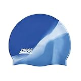 Zoggs Adult Swimming Caps, Comfortable Adult Swimming hat, Non-Slip Lining...