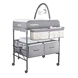 Maydolly Tragbarer Wickeltisch für Babys, Multifunktionaler Faltbarer...