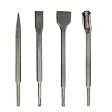 4PCS Schaftspitze Flach Flach Flacher Elektrischer Hammermeißel Bit Für...