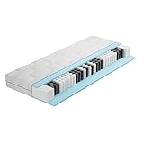 BMM Matratze 140x200 cm Ortho Medic Taschenfederkernmatratze Härtegrad...