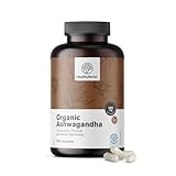 HealthyWorld BIO Ashwagandha 500 mg - Anti-Stress - Hochwertige Qualität,...