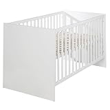 roba Mitwachsendes Gitterbett Lilo 70 x 140 cm - Babybett 3-fach...