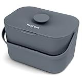 YourCasa Biomülleimer Küche 5L - Komposteimer für alltäglichen Biomüll...