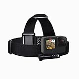 Sametop Kopfhalterung Kopfgurt Kopfband Head Strap Kompatibel mit GoPro...