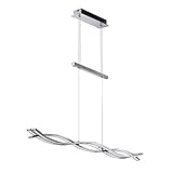 Briloner Leuchten LED Pendelleuchte, Pendellampe dimmbar via Wandschalter,...