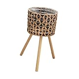 Ddujbtp Kürbisgras-Pflanzenhalter, Hocker, Balkon, Blumentöpfe,...