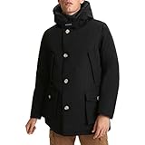 WOOLRICH Jacke mit Kapuze Arctic Parka NF Blau Baumwolle Herren, Schwarz ,...