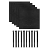 Etagenleiter-Schutz – weiche rutschfeste Matten, 5 Stück, sichere...