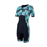 Zone3 Activate+ Tribal Rush Short Sleeve Trisuit L