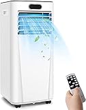 RELAX4LIFE Mobile Klimaanlage 9000BTU, 4 in 1 Klimagerät mit Nachtmodus,...