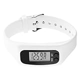 Patifirst Schrittzähler Uhr Frauen - Leichtgewichtiger LCD-Display-Monitor...