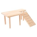 DRESSOOS 1 Set Hamster Rampen Plattform Aus Holz Für Haustierkäfige...