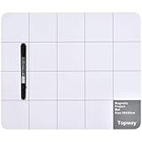 TOPWAY Magnetmatte Magnetic Project Mat: Magnetische Unterlage mit Stift...