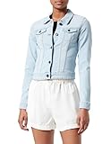 Noisy May NOS DE Damen NMDEBRA L/S Jacket LB BG NOOS Jeansjacke, Light Blue...