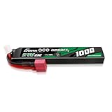 Gens ace 2S 1000mAh 7.4V 25C 2S1P Airsoft Gun Lipo akku mit Deans T...