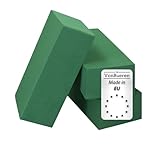 VonBueren 3 x Steckschaum nass Steckschwamm für Blumen | ca. 23 x 11 x 7,5...