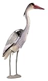 mgc24® Fischreiher Kalle - Gartendeko Tierfigur Teichfigur Reiherschreck...