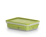 EMSA Clip & Go Lunchbox, 1,2 L, Brotdose mit 3 praktischen Einsätzen und...