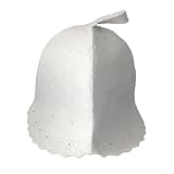 Saunahut mit Piloten-Design für Herren aus Filz zum Schutz der...