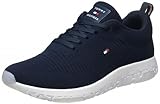 Tommy Hilfiger Herren Runner Sneaker Corporate Knit Rib Runner Sportschuhe,...