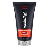 Wellaflex Men Power Definition Gel | Ultimativer Halt Styling Haargel |...