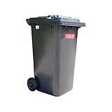 Sulo Mülltonne 80 L, grau, Mülltonne, Recycling Bin, Müll Container mit...