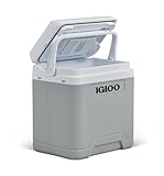 IGLOO IE27 AC/DC elektrische Kühlbox, 27 Liter, Mini-Kühlschrank 12/230 V...