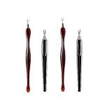 Nagelhautgabel, 4 Stück Nagelhautentferner, Cuticle Trimmer, Cuticle...