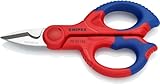 KNIPEX Elektrikerscheren mit Mehrkomponenten-Hüllen, glasfaserverstärkt...