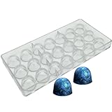 Goldbaking Schokoladenform in Glockenform, Polycarbonat, Trüffelform,...