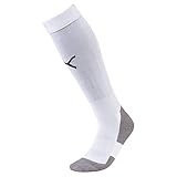 PUMA Herren Liga Socks Core Stutzen, Puma White-Puma Black, 43-46...