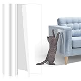 CIOXSOIO Kratzschutz Sofa Katze, 30cm x 5m Anti Kratz Folie für Katzen...