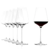 Stölzle Lausitz Bordeaux Glas Quatrophil 6er-Set I 644ml Rotweingläser...