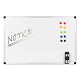 Master of Boards - 60 x 90 cm Whiteboard Set inkl. Magneten, Boardmarker,...