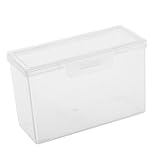 UTHCLO Mini Käsebox mit Klappdeckel Transparente Frischhaltebox für Käse...