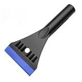 Auto-Schneeschaufel mit Doppelklinge, ergonomischer, rutschfester Griff...