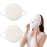 SGERUFZ 2 Pcs Hot Compress Towel Spa Gesichtstücher Wiederverwendbare...