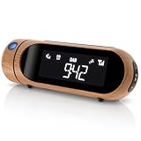 CSL - DAB Plus Radio - Radiowecker Projektionswecker digital – DAB/DAB+ /...