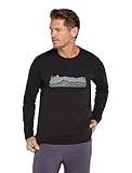 Icebreaker - Herren Merino Central Klassisches Langarm-T-Shirt Haute Route...