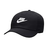 Nike FB5063-010 K NK Club Cap US CB FUT WSH Hat Unisex Black/White Größe...