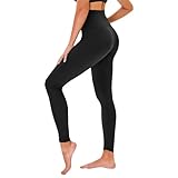 TNNZEET High Waist Leggings Damen Elastische Leggins Weiche Sporthose für...