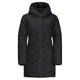 Jack Wolfskin Damen Kyoto W Coat, Schwarz, L EU